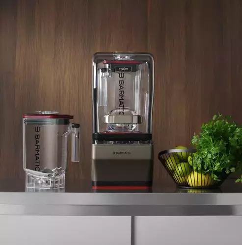Product photo Barmatic Storm PRO Set – Professional Commercial Bar Blender with Tamper & Whipper® Milk Frothing Jug 3
